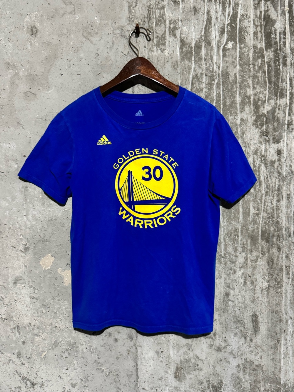 Adidas Golden State Warriors Men’s Baby-T Basketball T-Shirt